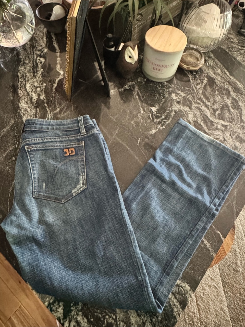 Joe's Jeans Women's Boot Cut Jeans in Blue Denim